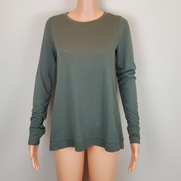 Loft green long sleeve t-shirt size S - Picture 1 of 10